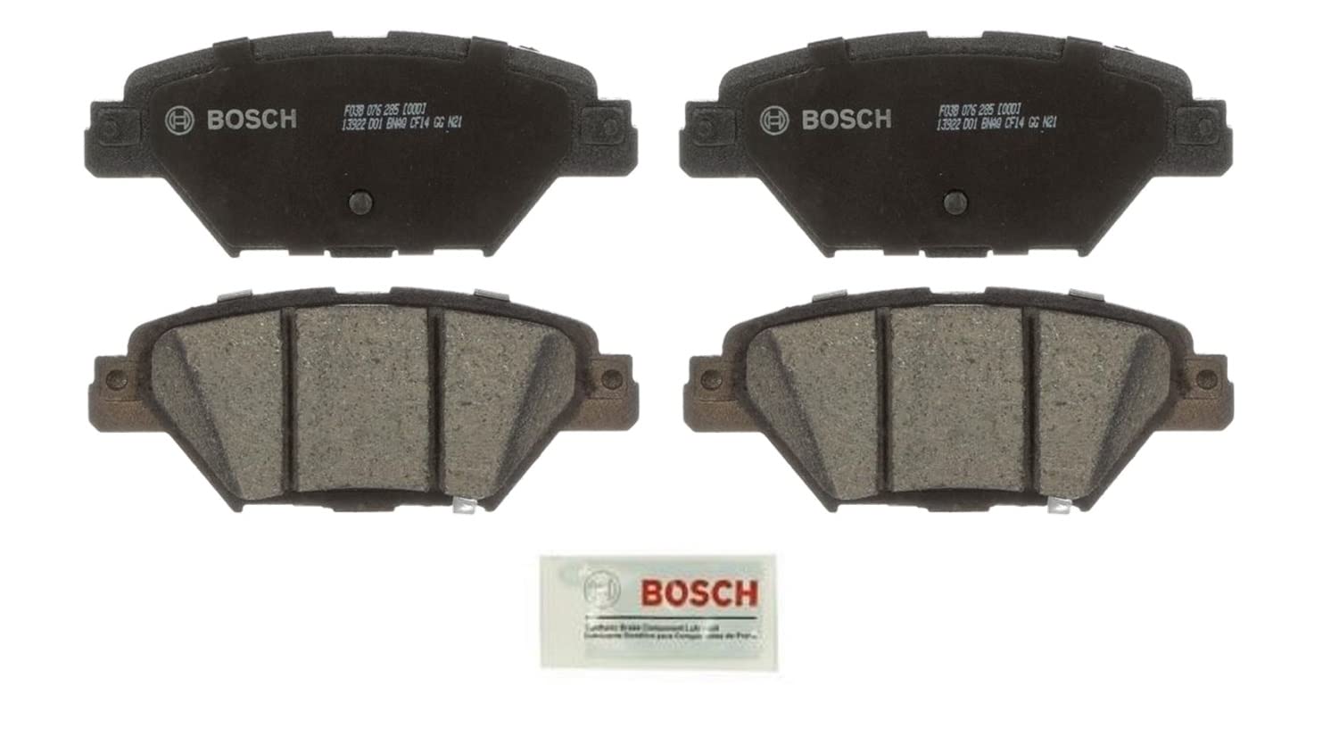 Amazon.com: BOSCH BC1934 QuietCast Premium Ceramic Disc Brake Pad